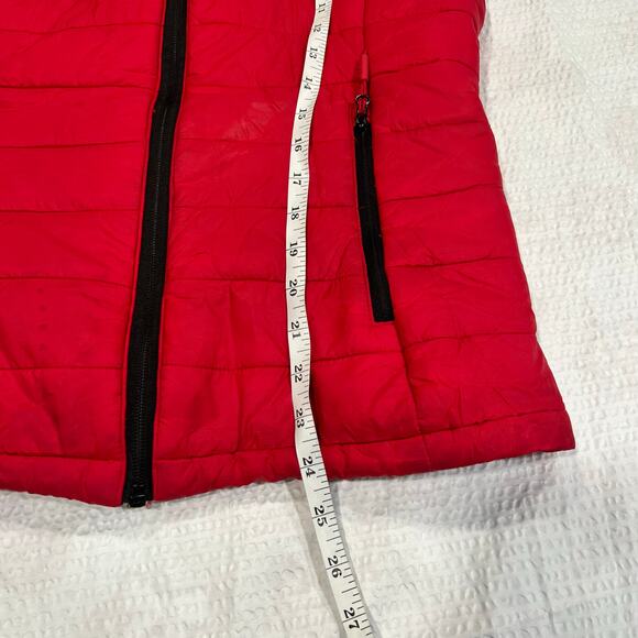 Ororo red puffer vest S women - Picture 9 of 12
